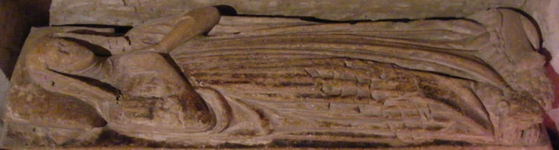 Asthall - St Nicholas Joan de Cornwall 1330